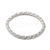 304 Stainless Steel Stretch Bangles for Women BJEW-P315-02A-P-4