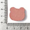 Cute Opaque Resin Cabochons RESI-G106-02F-3