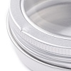 (Defective Closeout Sale Border damaged)Aluminum Screw Cream Jar CON-XCP0001-70A-3