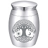 CREATCABIN Alloy Cremation Urn AJEW-CN0002-27B-1