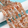 Natural Arusha Sunstone Chip Beads Strands X-G-G905-13-2
