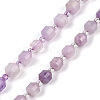 Natural Lepidolite Beads Strands G-O201B-108E-2