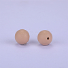 Round Silicone Focal Beads SI-JX0046A-85-2