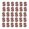 Opaque Acrylic European Beads LS-OACR-TAC0019-006S-2