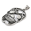 Halloween 304 Stainless Steel Pendants STAS-B057-02AS-2