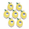 Alloy Enamel Pendants X-ENAM-T011-41KC-RS-1