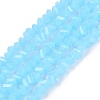 Imitation Jade Glass Beads Strands GLAA-N020-3mm-06-1