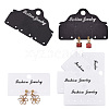 Craftdady Paper & PVC Earring Display Cards DIY-CD0001-22-7