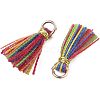 Polycotton(Polyester Cotton) Tassel Pendant Decorations FIND-CA0001-01-2