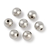 CCB Plastic Round Beads X1-ALUM-U001-08C-04-1