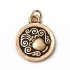 Brass Pendants LS-KK-I668-01AB-04-1