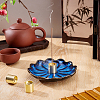 Brass Incense Burner Holder AJEW-GA0010-20C-4
