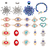   Evil Eye Jewelry Making Finding Kit DIY-PH0008-36-1