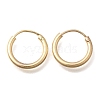 Brass Hoop Earrings EJEW-G474-01G-01-4