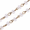 Handmade Glass Beads Chains X-AJEW-PH00498-01-4