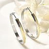 304 Stainless Steel Hoop Earrings for Women EJEW-C096-43GP-04-1