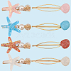 4 Bags 4 Colors Snap Hair Clips PHAR-CY0001-03-7
