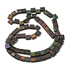 Electroplated Non-magnetic Synthetic Hematite Beads Strands G-C106-A01-06-2