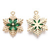 Christmas Brass Glass Pendants LS-X-KK-R111-009-A01-2
