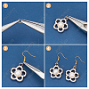 SUNNYCLUE ABS Plastic Imitation Pearl Pendants DIY-SC0017-98-4