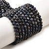 Natural Sapphire Beads Strands G-G259-D06-4mm-2