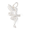 925 Sterling Silver Angel Pendants STER-G045-11S-1