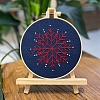 Christmas Snowflake DIY Embroidery Kits PW-WGCD52B-03-1