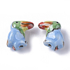 Handmade Porcelain Beads X-PORC-N004-26A-2
