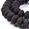 Natural Lava Rock Beads Strands G-I220-17B-02-2