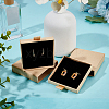 Cardboard Paper Jewelry Set Drawer Boxes with Sponge Inside FIND-WH0199-43B-4