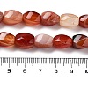 Natural Banded Agate Beads Strands G-G172-01L-5