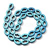 Electroplated Synthetic Non-magnetic Hematite Beads Strands G-L613-Z01-03A-2