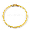 PVC Plastic Buddhist Bangle Sets BJEW-T008-17B-3