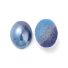 Two Tone Glass Cabochons GLAA-B012-02-2