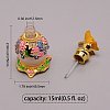1Pc Glass Openable Perfume Bottle AJEW-GF0004-13-2