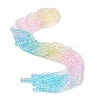 Transparent Painted Glass Beads Strands X1-DGLA-A034-T6mm-A21-1