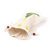 Christmas Theme Cotton Fabric Cloth Bag LS-ABAG-H104-A01-4