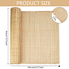 BENECREAT 1 Roll Natural Rattan Placemats AJEW-BC0007-32-2