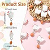 Opaque Resin Pendants LS-RESI-CJC0031-002P-1-2
