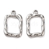 Non-Tarnish 304 Stainless Steel Pendants STAS-L022-370P-1