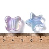 UV Plating Transparent Acrylic Beads PACR-C007-08-3