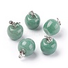 Natural Green Aventurine Pendants G-E513-A04-2