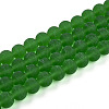 Transparent Glass Beads Strands GLAA-T032-T10mm-MD07-1