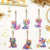 DIY Cat Pendant Decoration Diamond Painting Kit PW-WG3A5D7-01-1