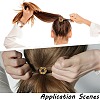 6Pcs 3 Colors Alloy Hair Ties DIY-CY0001-80A-4