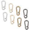 8Pcs 4 Colors Zinc Alloy Lobster Claw Clasps FIND-WR0004-55-1