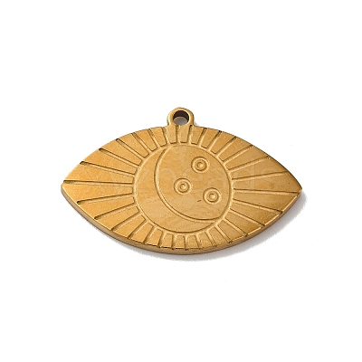 Bohemian Style 304 Stainless Steel Pendant STAS-M314-03F-G-1