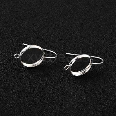 304 Stainless Steel Earring Hooks STAS-F271-01C-S-1