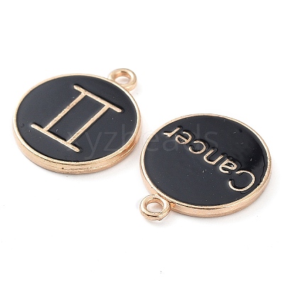 Alloy Enamel Pendants ENAM-S124-01A-08-1