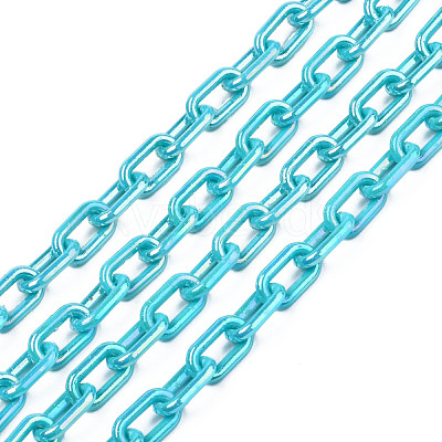Acrylic Opaque Cable Chains PACR-N009-002C-1